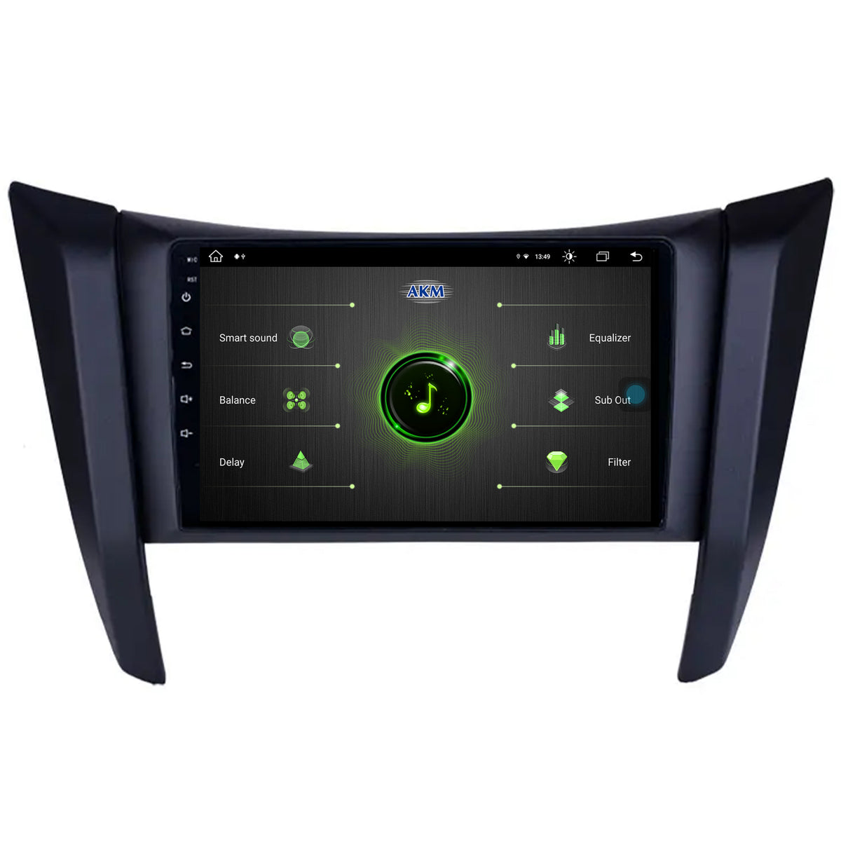 Navigatie Nissan Navara (2015+), Android, Z-Octacore / 8GB RAM + 256GB ROM, 9 Inch - AD-BGZ9008+AD-BGRKIT163v2