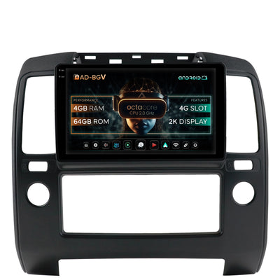 Navigatie Nissan navara, Android, V-Octacore / 4GB RAM + 64GB ROM, 9.5 Inch - AD-BGV9004+AD-BGRKIT170