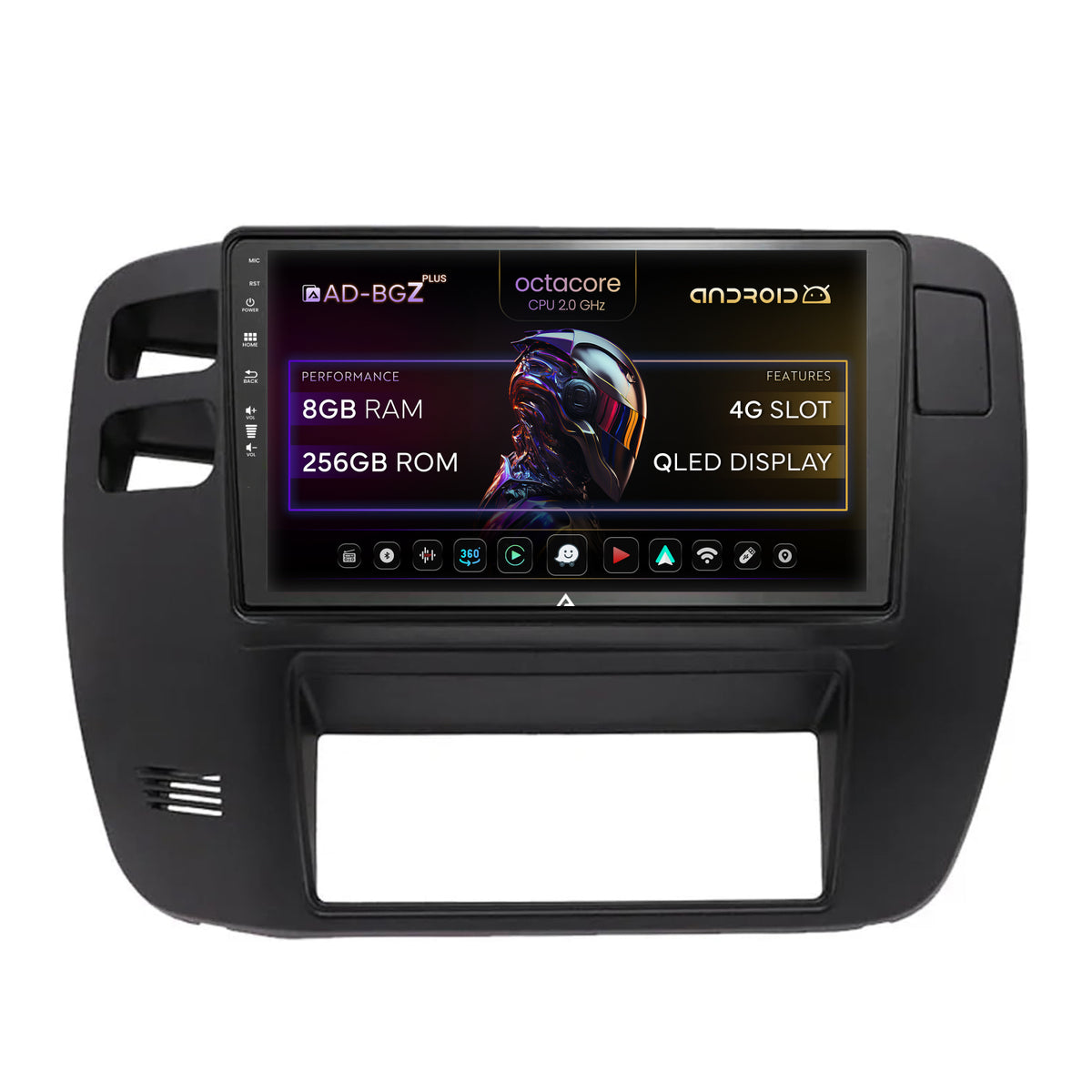 Navigatie Nissan Patrol (2000-2005), Android, Z-Octacore / 8GB RAM + 256GB ROM, 9 Inch - AD-BGZ9008+AD-BGRKIT166