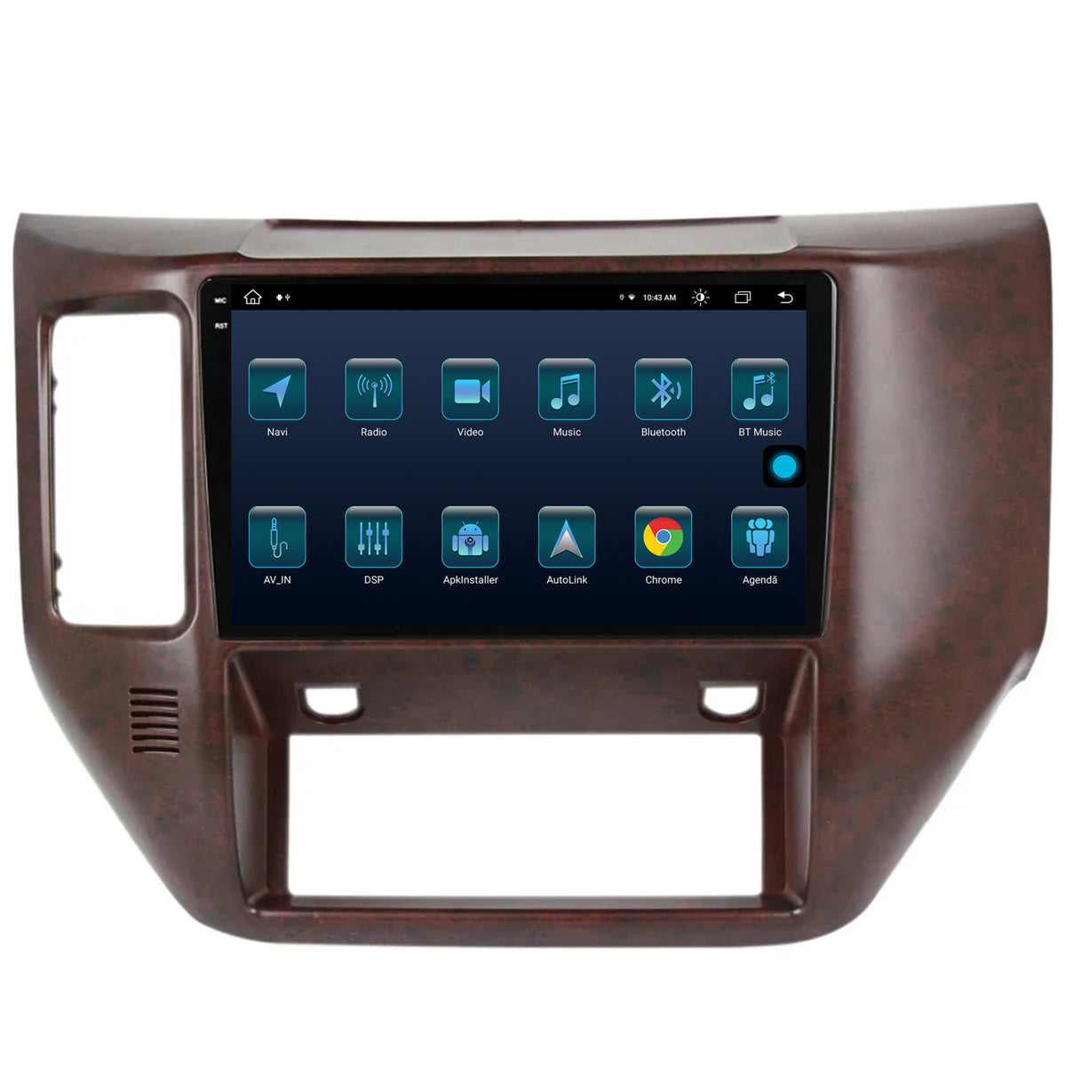 Navigatie Nissan Patrol (2004-2012), Android, X-Octacore / 8GB RAM + 256GB ROM, 9.5 Inch - AD-BGX9008+AD-BGRKIT166V3
