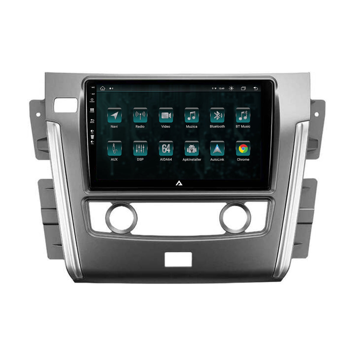Navigatie Nissan Patrol (2012-2020), Android, Z-Octacore / 8GB RAM + 256GB ROM, 10.1 Inch - AD-BGZ10008+AD-BGRKIT164