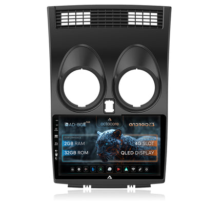 Navigatie Nissan Qashqai (2006-2014), Android, E-Octacore / 2GB RAM + 32GB ROM, 9 Inch - AD-BGE9002+AD-BGRKIT161