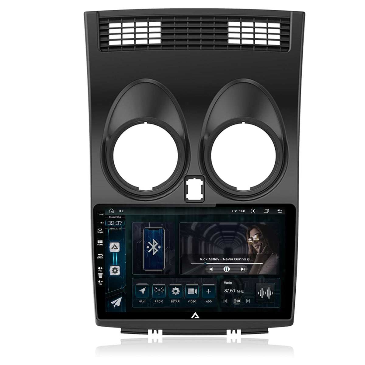 Navigatie Nissan Qashqai (2006-2014), Android, Z-Octacore / 8GB RAM + 256GB ROM, 9 Inch - AD-BGZ9008+AD-BGRKIT161
