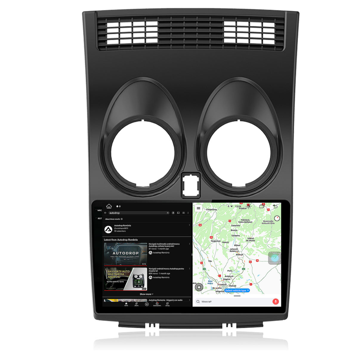 Navigatie Nissan Qashqai (2006-2014), Android, V-Octacore / 4GB RAM + 64GB ROM, 9.5 Inch - AD-BGV9004+AD-BGRKIT161