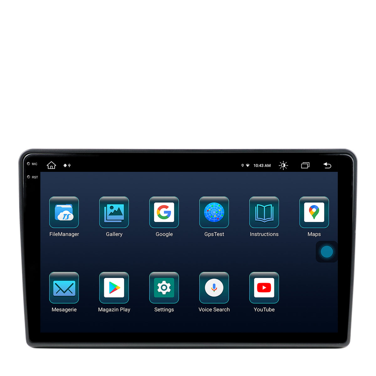 Navigatie Opel, Android, X-Octacore / 8GB RAM + 256GB ROM, 9.5 Inch - AD-BGX9008+AD-BGRKIT388