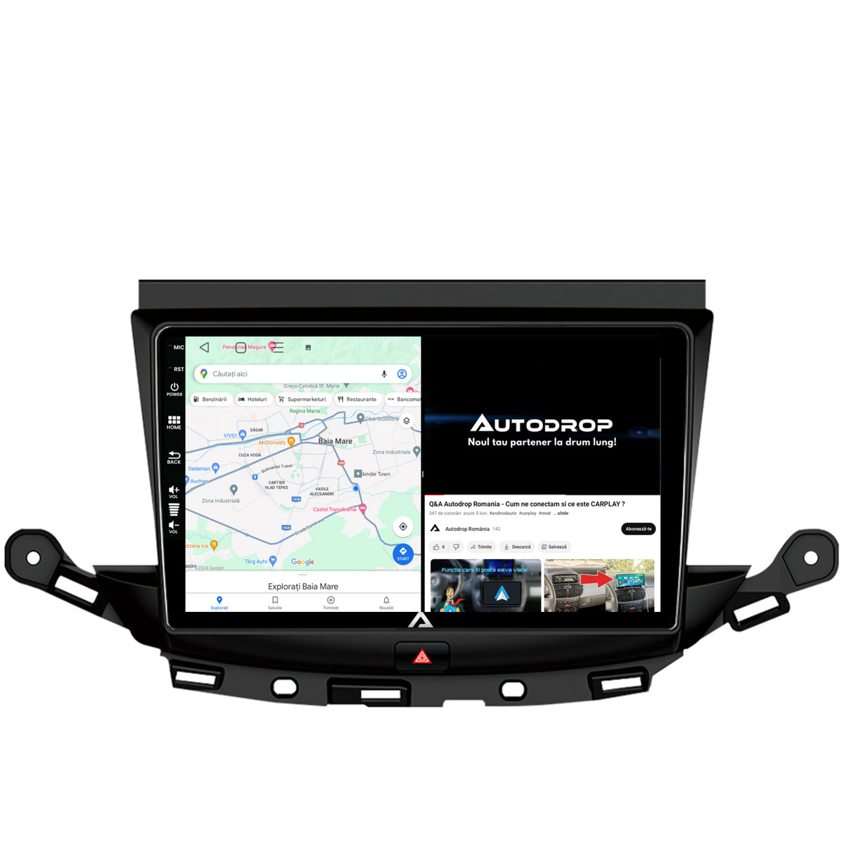 Navigatie Opel Astra K, Android, E-Octacore / 2GB RAM + 32GB ROM, 9 Inch - AD-BGE9002+AD-BGRKIT251