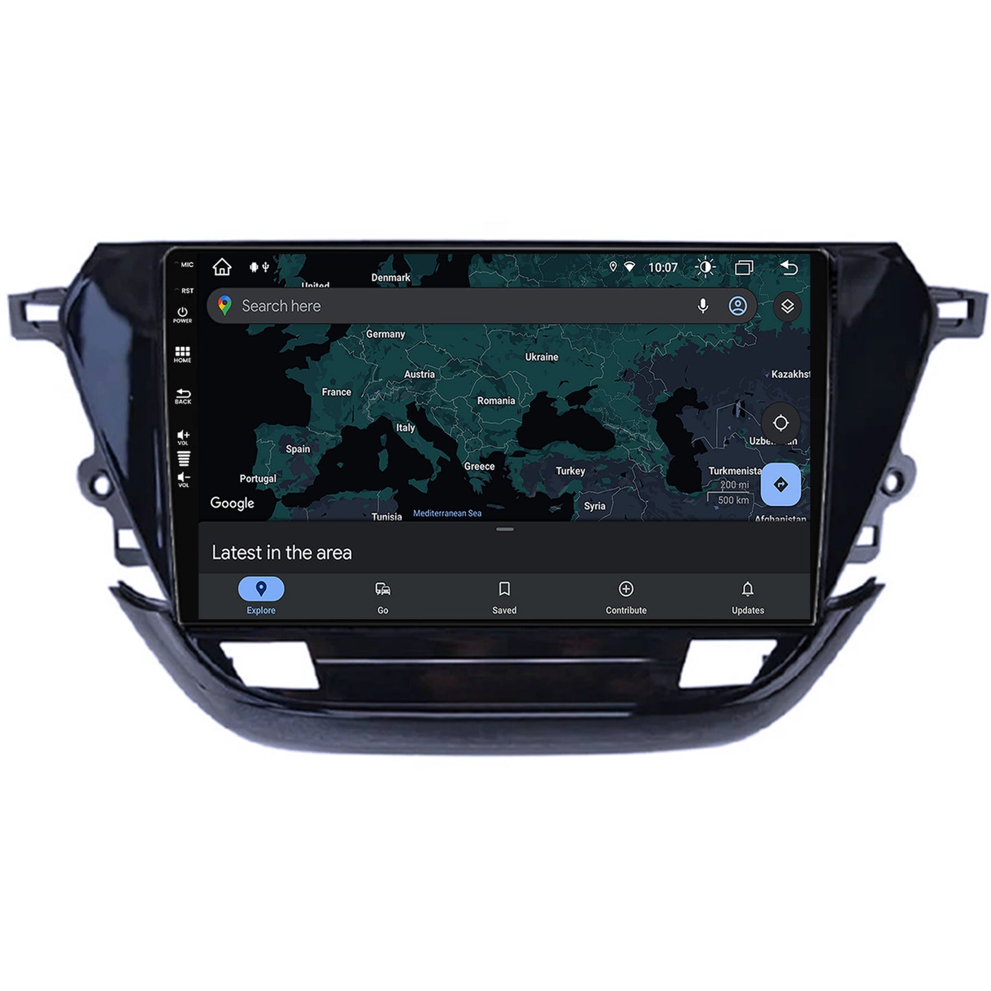 Navigatie Opel Corsa F (2019+), Android, Z-Octacore / 8GB RAM + 256GB ROM, 9 Inch - AD-BGZ9008+AD-BGRKIT380