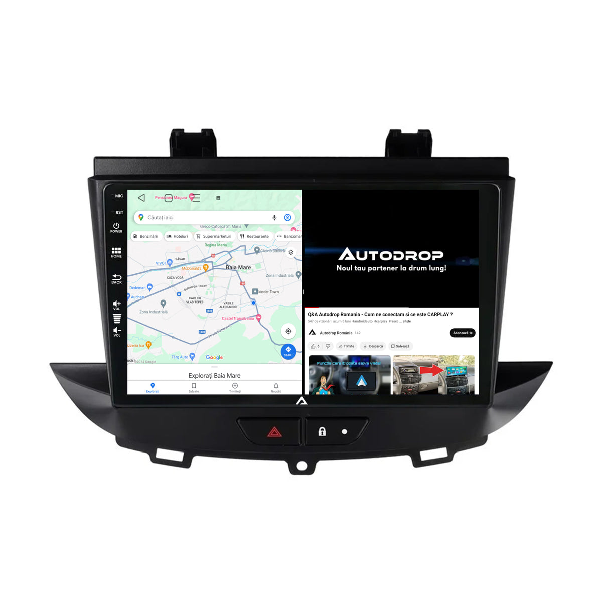 Navigatie Opel Grandland X / Opel Crossland X (2017-2021), Android, P-Octacore / 2GB RAM + 32GB ROM, 9 Inch - AD-BGP9002+AD-BGRKIT354