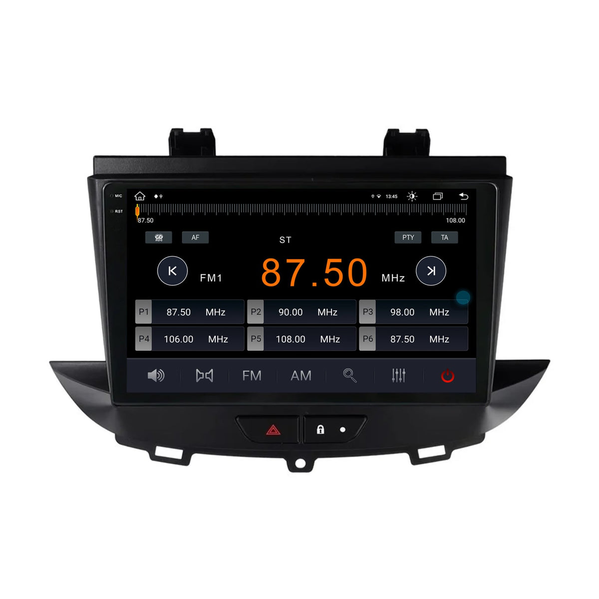 Navigatie Opel Grandland X / Opel Crossland X (2017-2021), Android, X-Octacore / 8GB RAM + 256GB ROM, 9.5 Inch - AD-BGX9008+AD-BGRKIT354