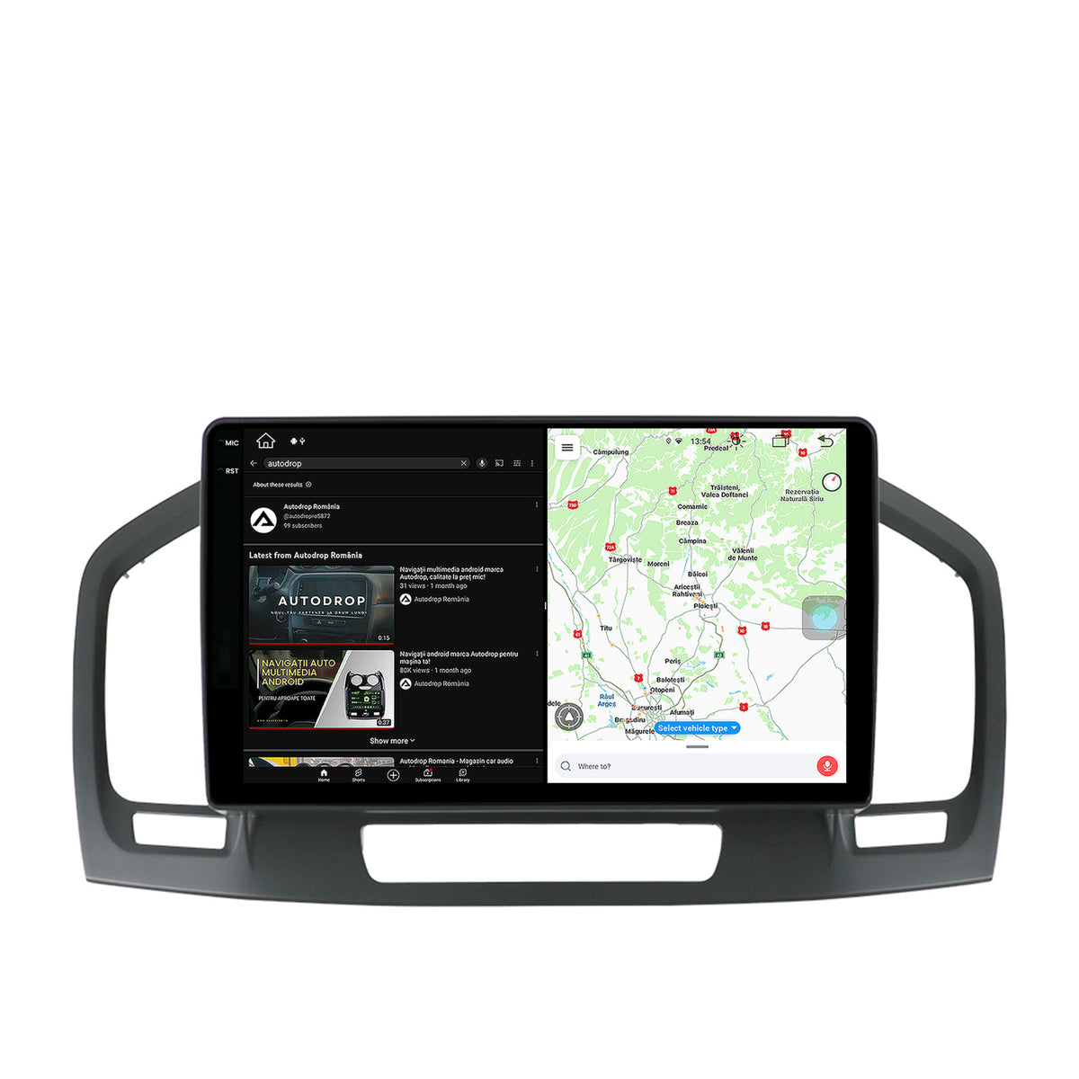 Navigatie Opel Insignia (2008-2013), Android, V-Octacore / 4GB RAM + 64GB ROM, 9.5 Inch - AD-BGV9004+AD-BGRKIT254
