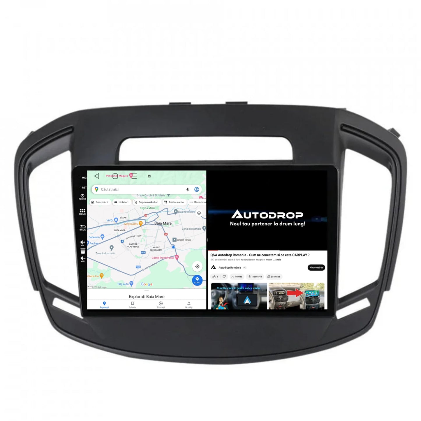 Navigatie Opel Insignia (2014-2016), Android, E-Octacore / 2GB RAM + 32GB ROM, 9 Inch - AD-BGE9002+AD-BGRKIT249