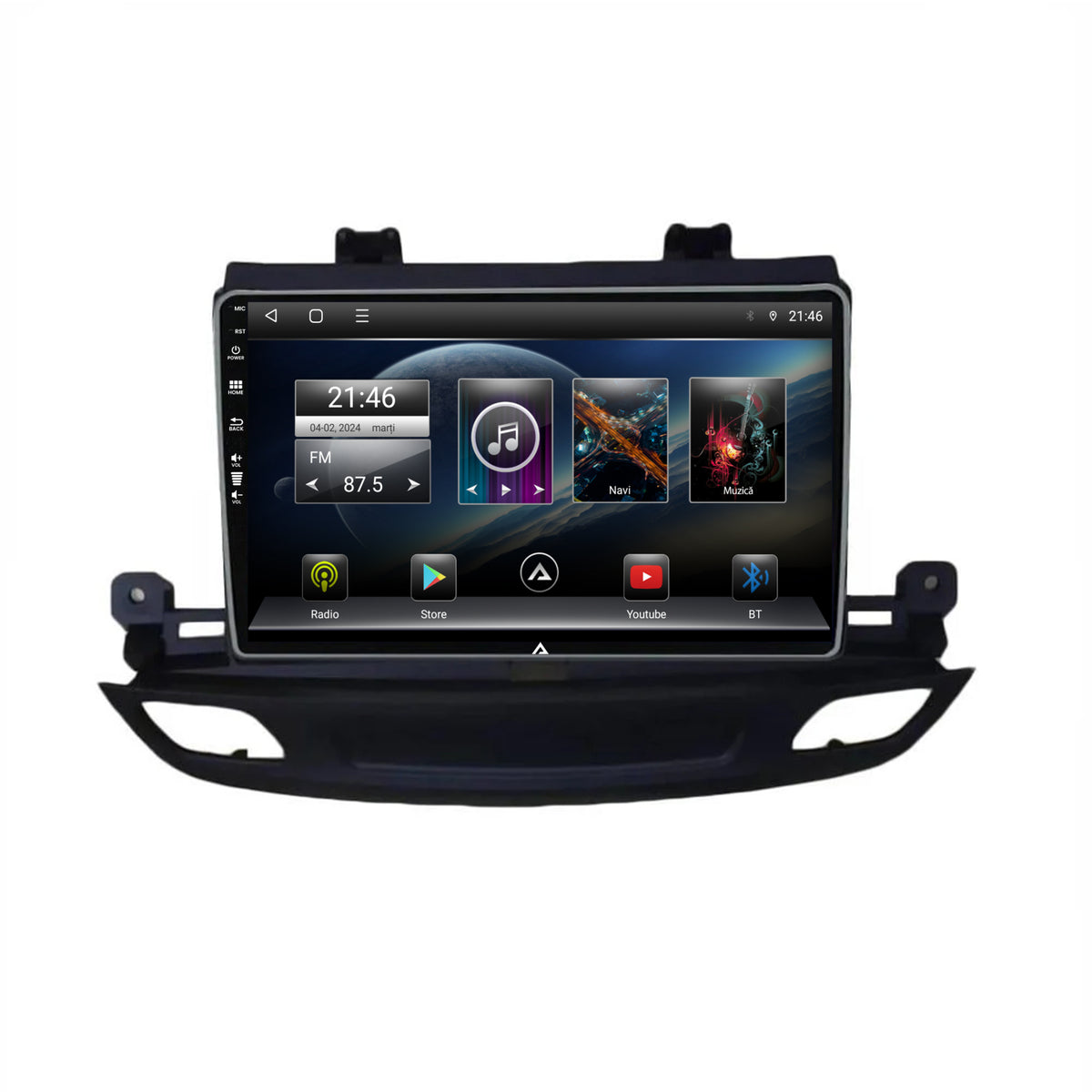 Navigatie Opel Insignia B (2017+), Android, E-Octacore / 2GB RAM + 32GB ROM, 9 Inch - AD-BGE9002+AD-BGRKIT252