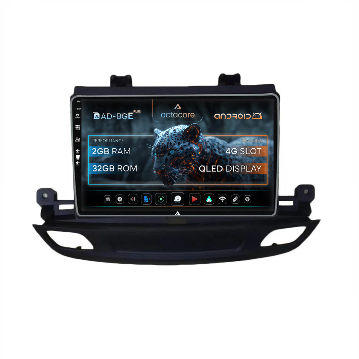 Navigatie Opel Insignia B (2017+), Android, E-Octacore / 2GB RAM + 32GB ROM, 9 Inch - AD-BGE9002+AD-BGRKIT252
