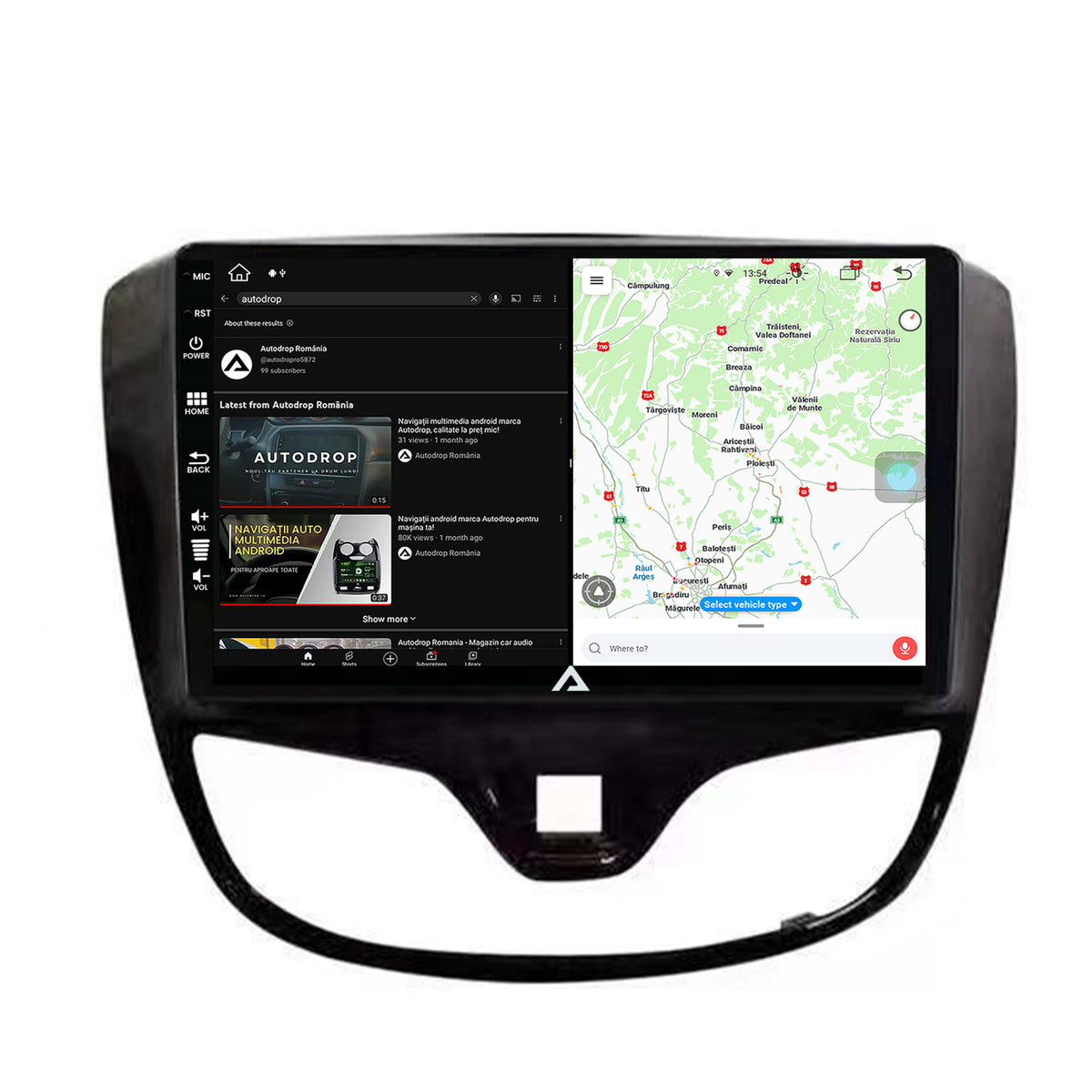 Navigatie Opel Karl (2015-2019), Android, Z-Octacore / 8GB RAM + 256GB ROM, 9 Inch - AD-BGZ9008+AD-BGRKIT385