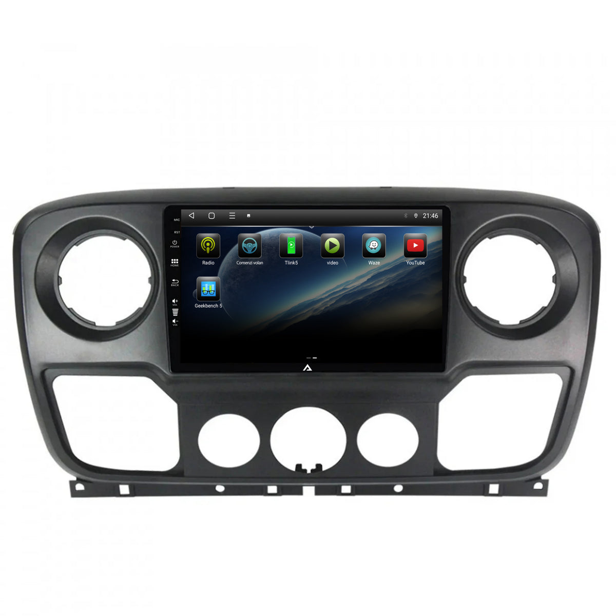 Navigatie Opel Movano / Renault Master (2011-2021), Android, P-Octacore / 2GB RAM + 32GB ROM, 10.1 Inch - AD-BGP10002+AD-BGRKIT388V2
