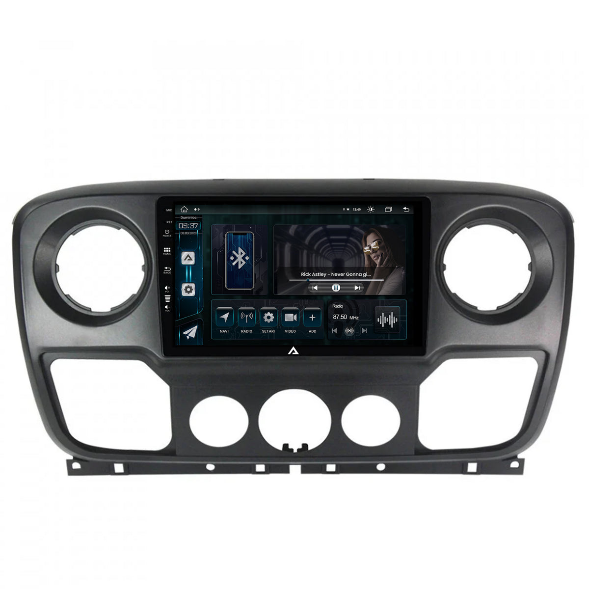 Navigatie Opel Movano / Renault Master / Nissan NV400 (2011-2021), Android, Z-Octacore / 8GB RAM + 256GB ROM, 10.1 Inch - AD-BGZ10008+AD-BGRKIT388V2