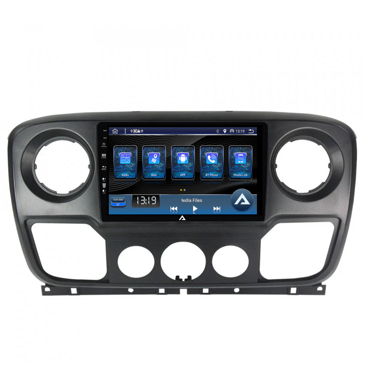 Navigatie Opel Movano / Renault Master / Nissan NV400 (2011-2021), Android, E-Octacore / 2GB RAM + 32GB ROM, 10.1 Inch - AD-BGE10002+AD-BGRKIT388V2