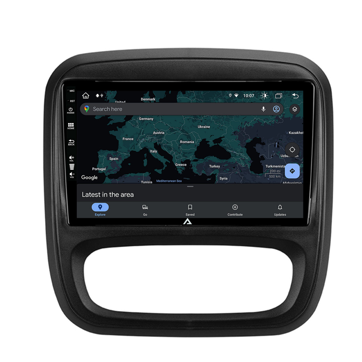 Navigatie Opel Vivaro / Renault Trafic / Fiat Talento (2014-2017), Android, Z-Octacore / 8GB RAM + 256GB ROM, 9 Inch - AD-BGZ9008+AD-BGRKIT389