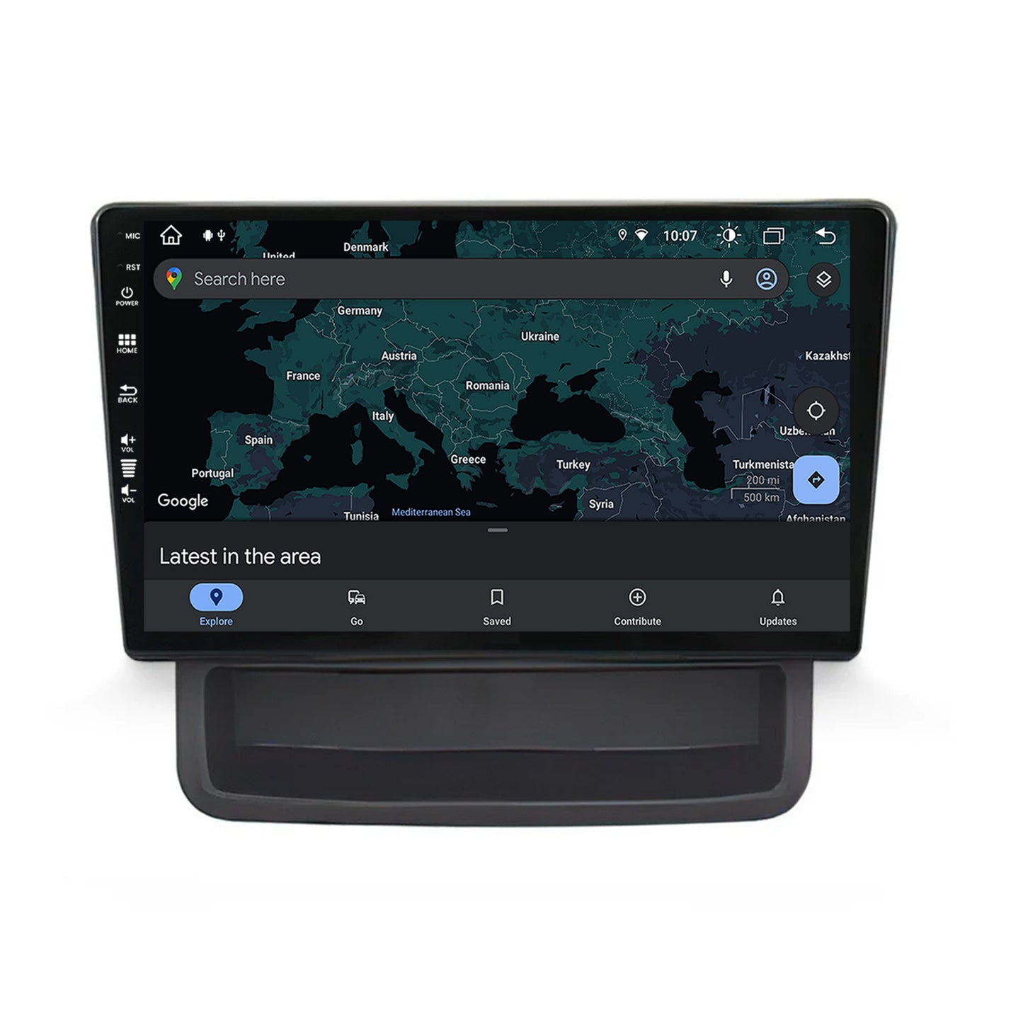 Navigatie Opel Vivaro / Renault Trafic (2010-2014), Android, Z-Octacore / 8GB RAM + 256GB ROM, 10.1 Inch - AD-BGZ10008+AD-BGRKIT392