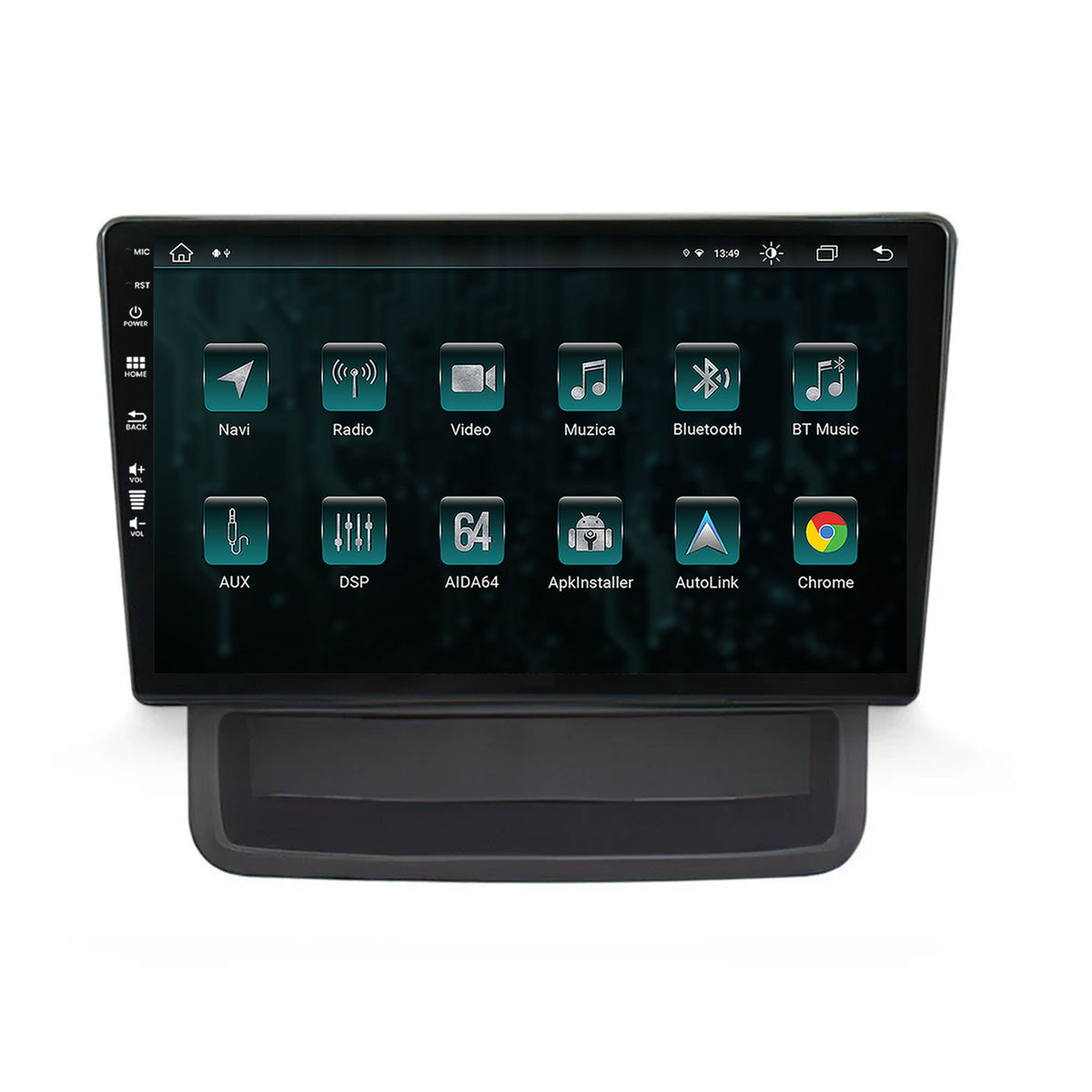 Navigatie Opel Vivaro / Renault Trafic (2010-2014), Android, Z-Octacore / 8GB RAM + 256GB ROM, 10.1 Inch - AD-BGZ10008+AD-BGRKIT392