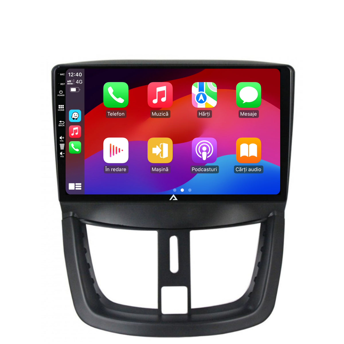 Navigatie Peugeot 207, Android, E-Octacore / 2GB RAM + 32GB ROM, 9 Inch - AD-BGE9002+AD-BGRKIT263