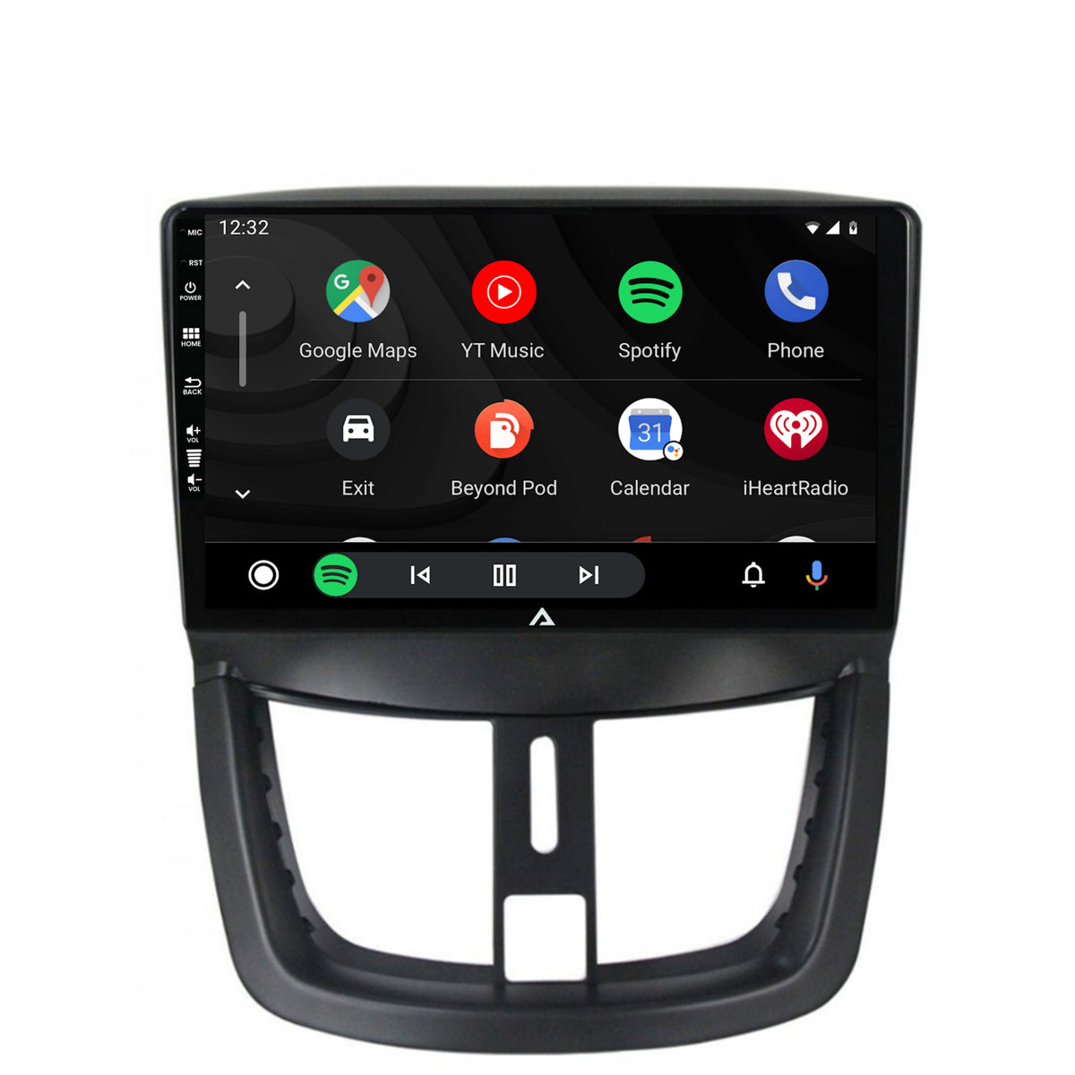 Navigatie Peugeot 207, Android, E-Octacore / 2GB RAM + 32GB ROM, 9 Inch - AD-BGE9002+AD-BGRKIT263
