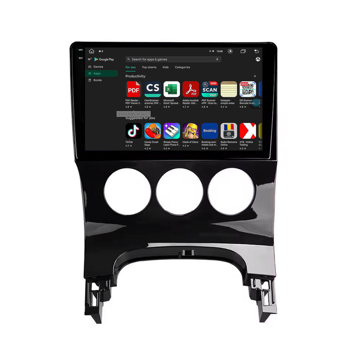 Navigatie Peugeot 3008/5008, Android, X-Octacore / 8GB RAM + 256GB ROM, 9.5 Inch - AD-BGX9008+AD-BGRKIT260
