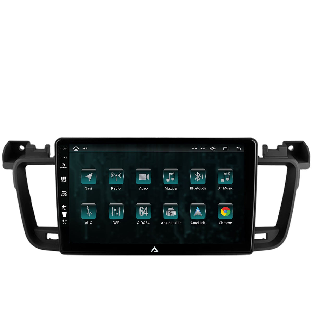 Navigatie Peugeot 508 (2010-2018), Android, Z-Octacore / 8GB RAM + 256GB ROM, 9 Inch - AD-BGZ9008+AD-BGRKIT264