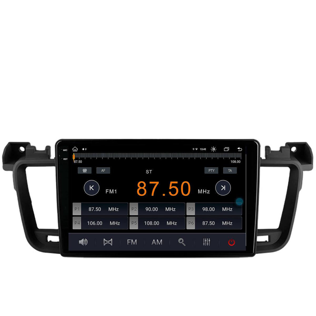 Navigatie Peugeot 508 (2010-2018), Android, X-Octacore / 8GB RAM + 256GB ROM, 9.5 Inch - AD-BGX9008+AD-BGRKIT264