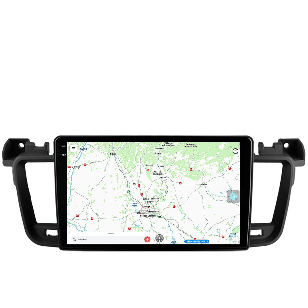 Navigatie Peugeot 508 (2010-2018), Android, X-Octacore / 8GB RAM + 256GB ROM, 9.5 Inch - AD-BGX9008+AD-BGRKIT264