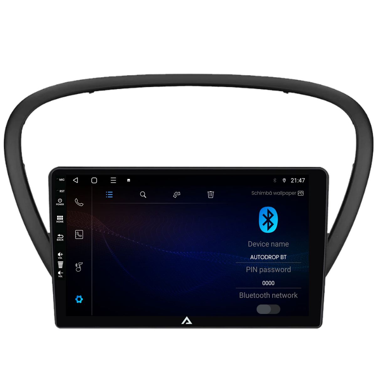 Navigatie Peugeot 607 (2004-2011), Android, E-Octacore / 2GB RAM + 32GB ROM, 9 Inch - AD-BGE9002+AD-BGRKIT266V4