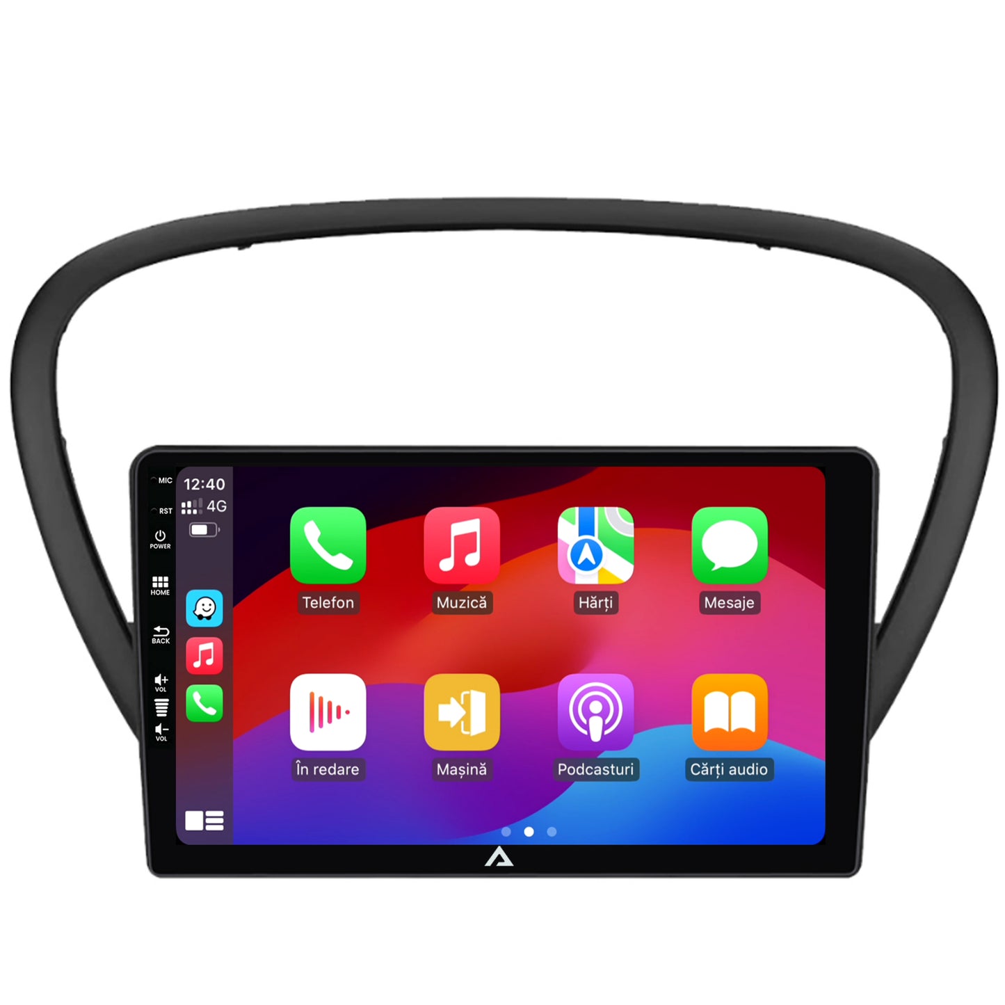 Navigatie Peugeot 607 (2004-2011), Android, E-Octacore / 2GB RAM + 32GB ROM, 9 Inch - AD-BGE9002+AD-BGRKIT266V4