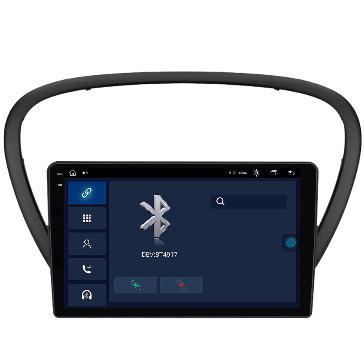 Navigatie Peugeot 607 (2004-2011), Android, V-Octacore / 4GB RAM + 64GB ROM, 9.5 Inch - AD-BGV9004+AD-BGRKIT266V4