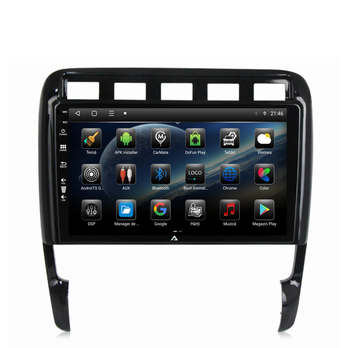 Navigatie Porsche Cayenne (2002-2010), Android, E-Octacore / 2GB RAM + 32GB ROM, 9 Inch - AD-BGE9002+AD-BGRKIT057