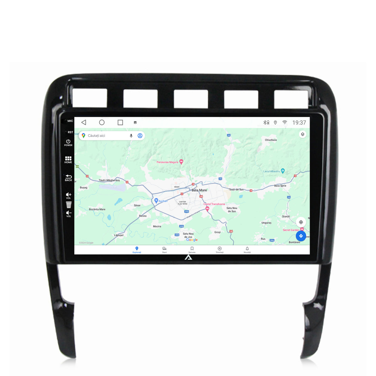 Navigatie Porsche Cayenne (2002-2010), Android, A-Octacore / 4GB RAM + 64GB ROM, 9 Inch - AD-BGA9004+AD-BGRKIT057