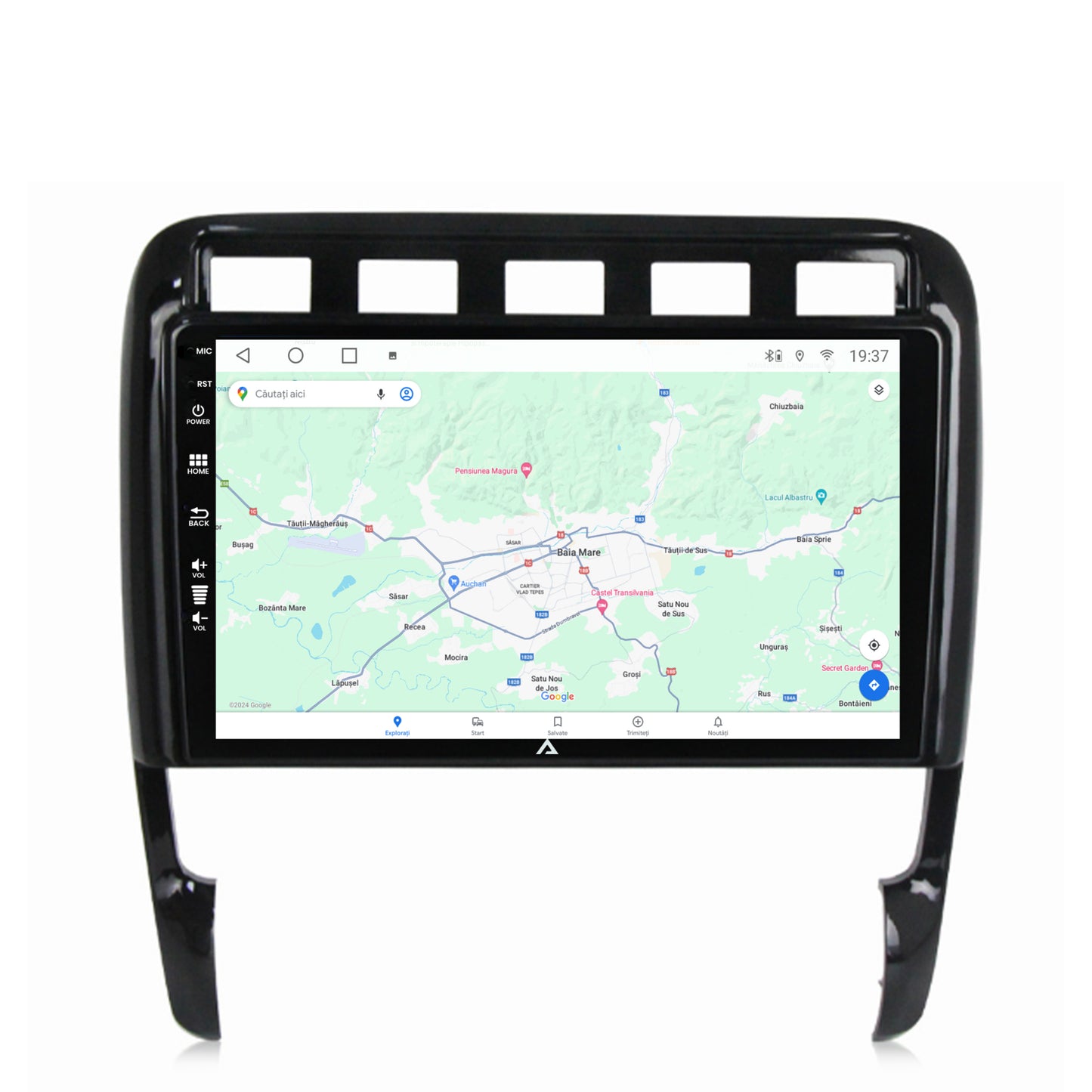 Navigatie Porsche Cayenne (2002-2010), Android, A-Octacore / 4GB RAM + 64GB ROM, 9 Inch - AD-BGA9004+AD-BGRKIT057