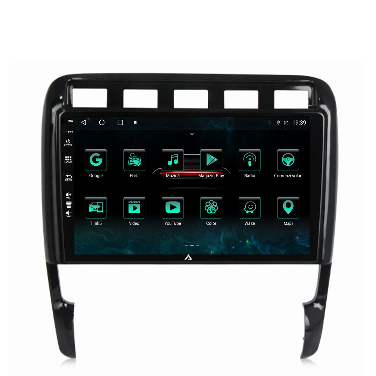 Navigatie Porsche Cayenne (2002-2010), Android, A-Octacore / 4GB RAM + 64GB ROM, 9 Inch - AD-BGA9004+AD-BGRKIT057