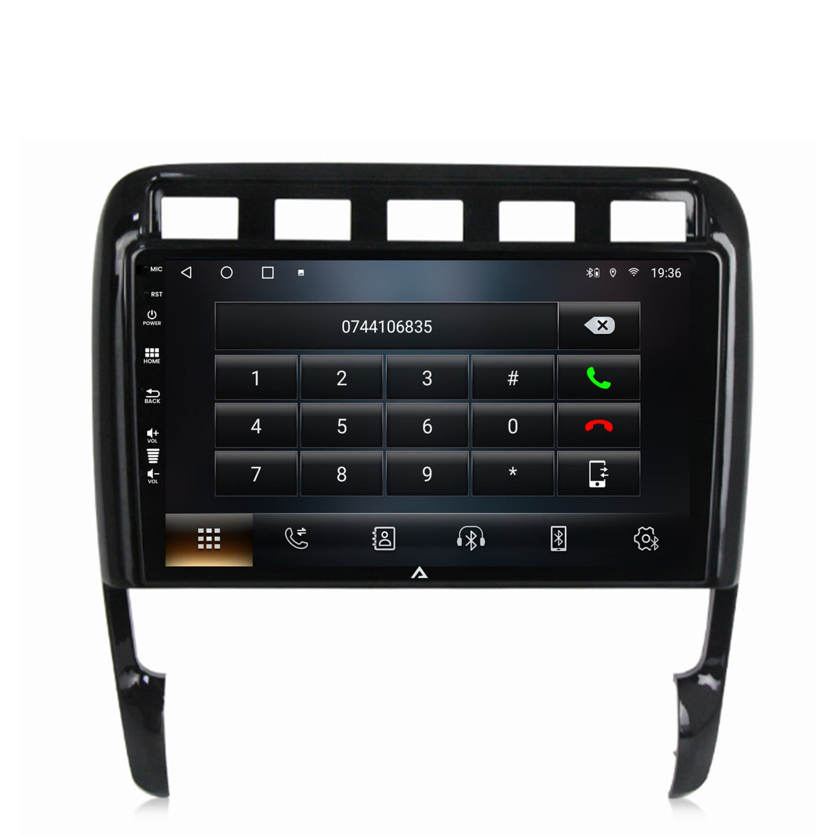 Navigatie Porsche Cayenne (2002-2010), Android, A-Octacore / 4GB RAM + 64GB ROM, 9 Inch - AD-BGA9004+AD-BGRKIT057