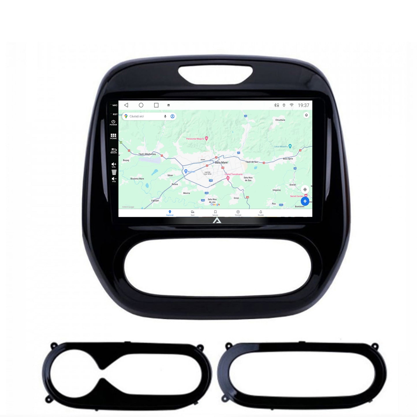 Navigatie Renault Captur (2013-2019), Android, A-Octacore / 4GB RAM + 64GB ROM, 9 Inch - AD-BGA9004+AD-BGRKIT378