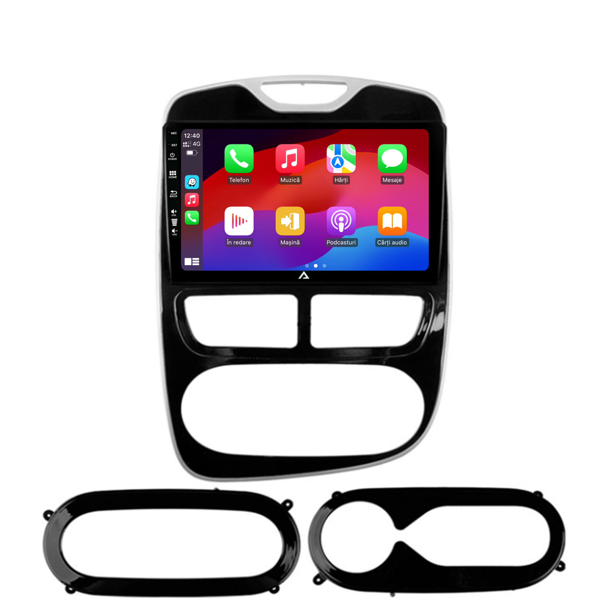Navigatie Renault Clio IV (2012-2016), Android, E-Octacore / 2GB RAM + 32GB ROM, 9 Inch - AD-BGE9002+AD-BGRKIT369-1216