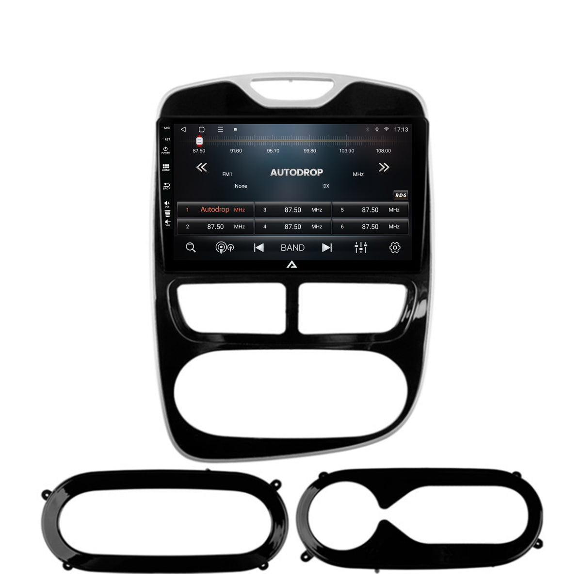 Navigatie Renault Clio IV (2012-2016), Android, E-Octacore / 2GB RAM + 32GB ROM, 9 Inch - AD-BGE9002+AD-BGRKIT369-1216
