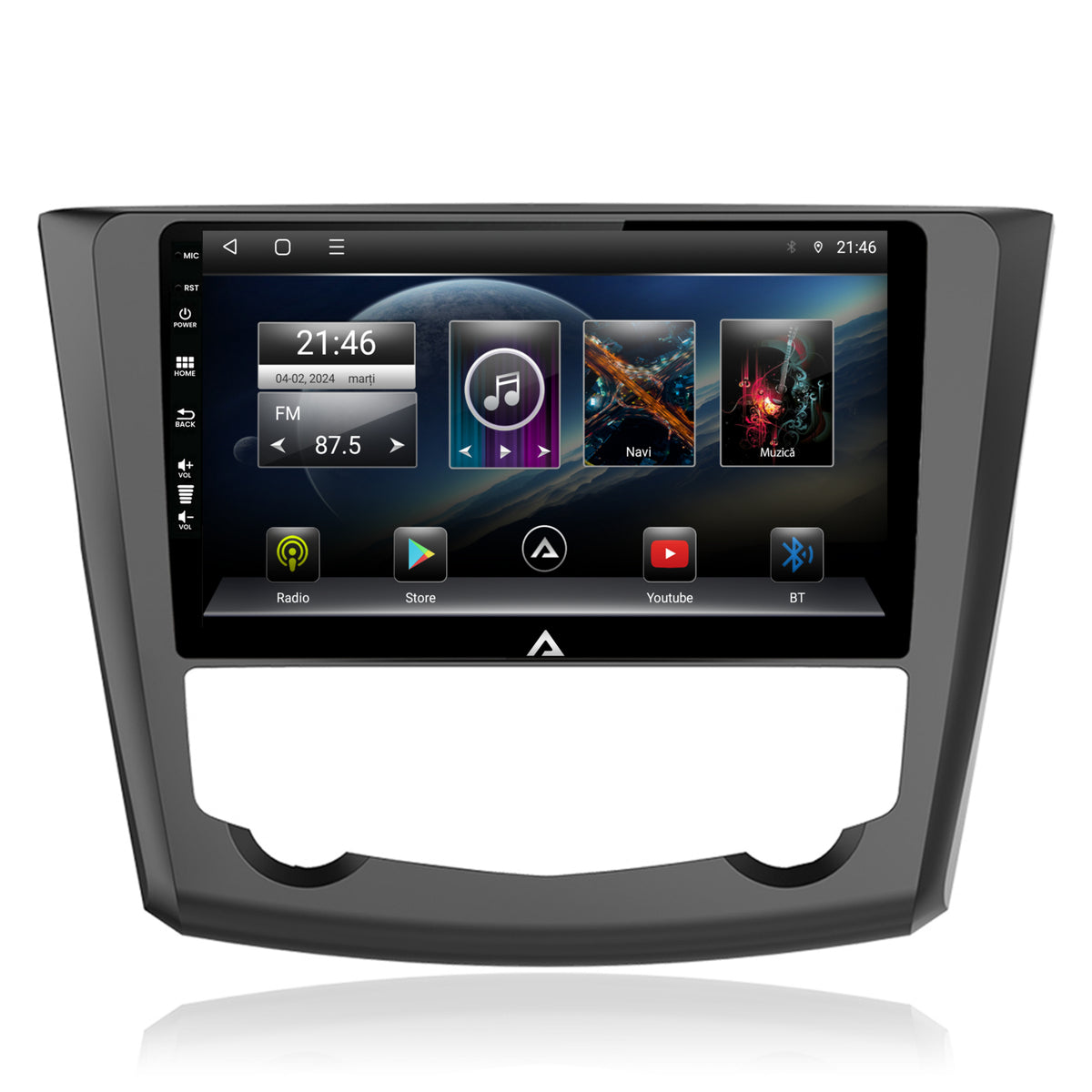 Navigatie Renault Kadjar, Android, E-Octacore / 2GB RAM + 32GB ROM, 9 Inch - AD-BGE9002+AD-BGRKIT364