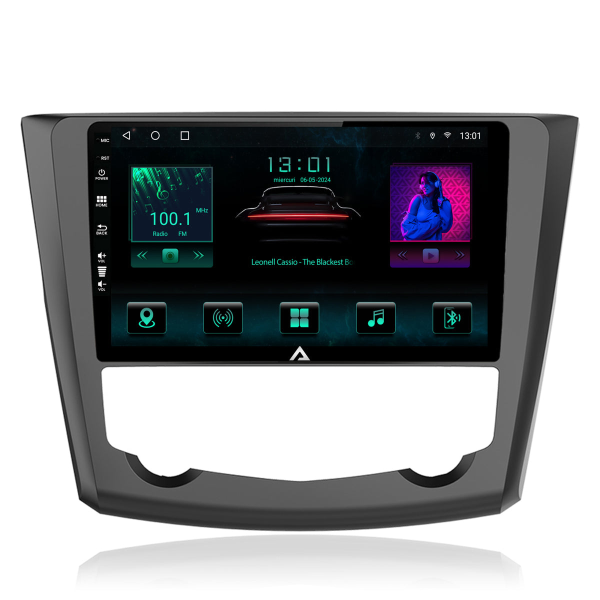 Navigatie Renault Kadjar, Android, A-Octacore / 4GB RAM + 64GB ROM, 9 Inch - AD-BGA9004+AD-BGRKIT364