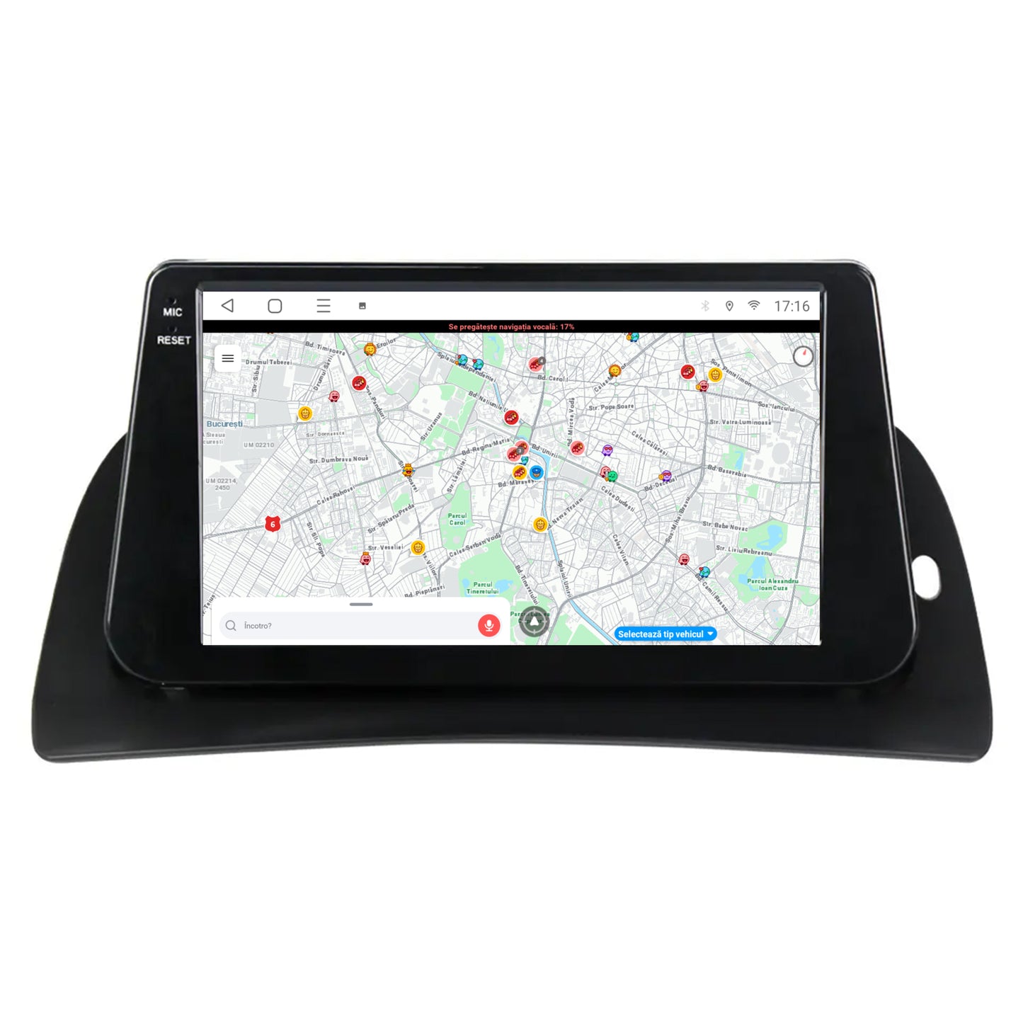 Navigatie Renault Kangoo (2008-2021), Android, P-Octacore / 2GB RAM + 32GB ROM, 9 Inch - AD-BGP9002+AD-BGRKIT373