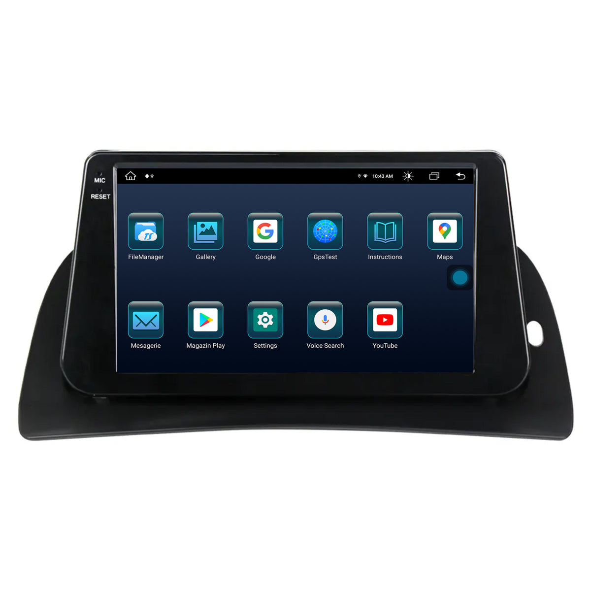 Navigatie Renault Kangoo (2008-2021), Android, X-Octacore / 8GB RAM + 256GB ROM, 9.5 Inch - AD-BGX9008+AD-BGRKIT373