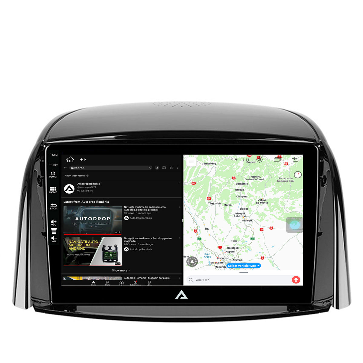 Navigatie Renault Koleos (2009-2016), Android, Z-Octacore / 8GB RAM + 256GB ROM, 9 Inch - AD-BGZ9008+AD-BGRKIT365