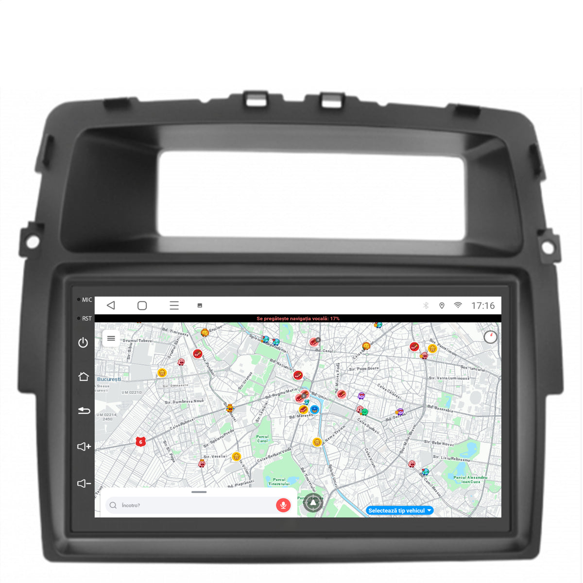 Navigatie Renault Traffic, Opel Vivaro, Nissan Primastar (2010+), Android, P-Octacore / 2GB RAM + 32 ROM, 7 Inch - AD-BGP1002+AD-BGRNI0122DIN