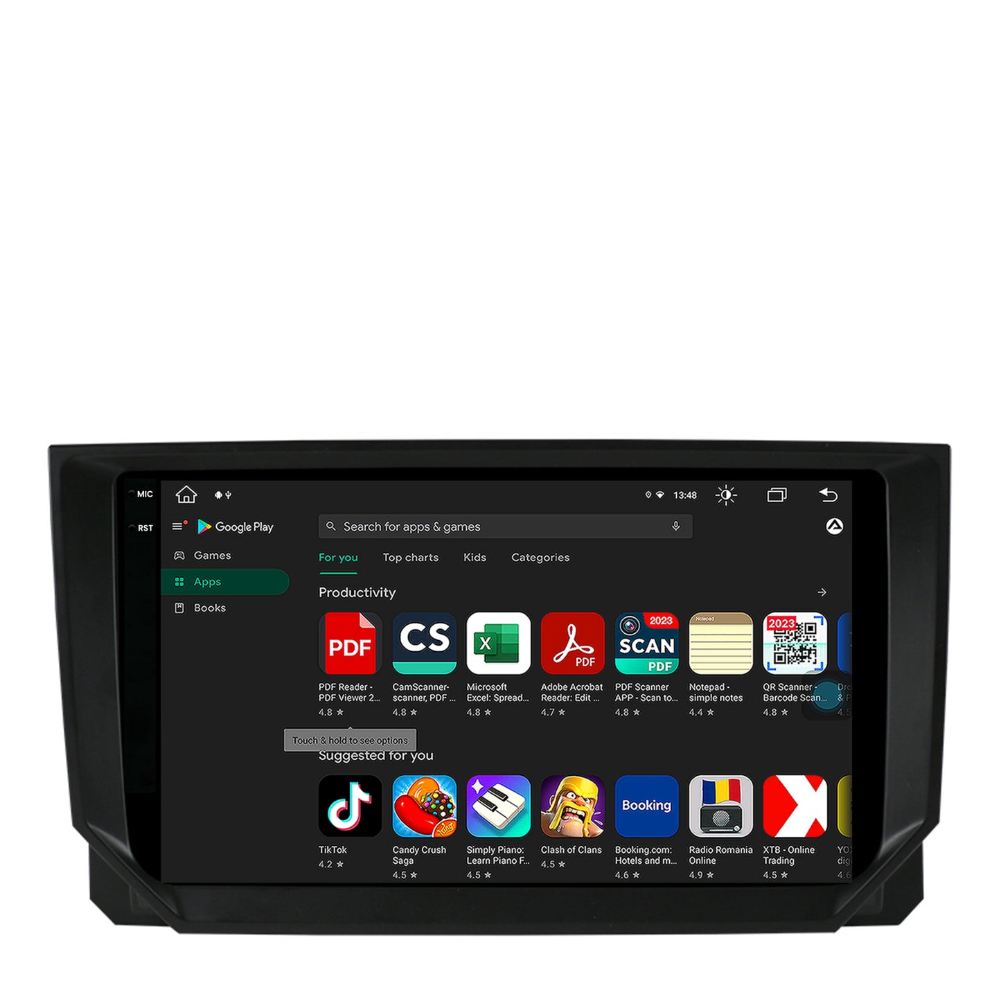 Navigatie Seat Ibiza / Arona (2017-2021), Android, V-Octacore / 4GB RAM + 64GB ROM, 9.5 Inch - AD-BGV9004+AD-BGRKIT045
