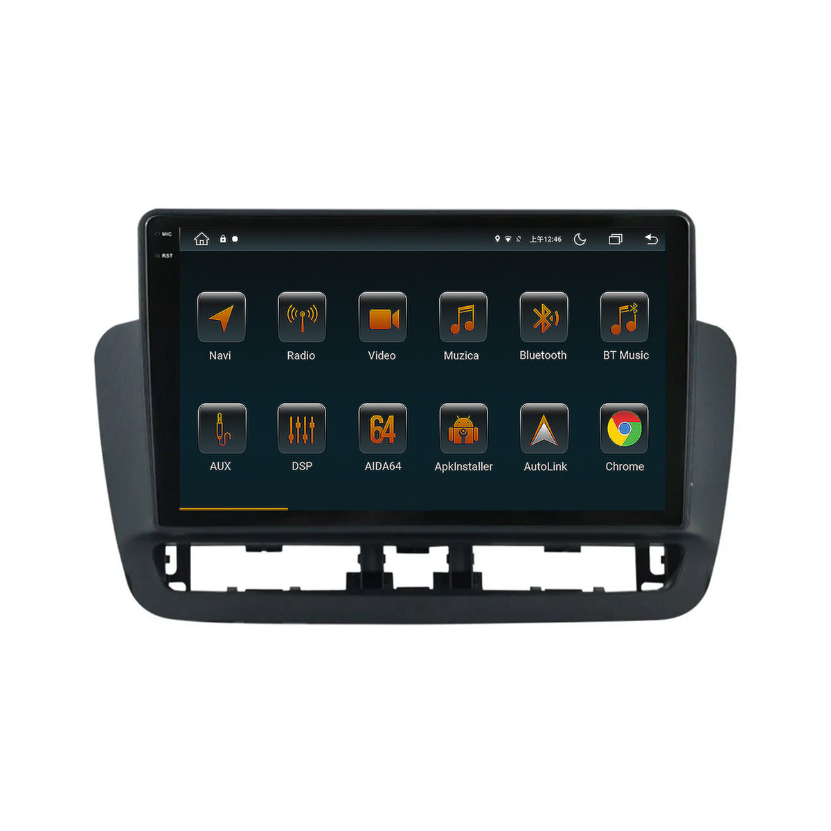 Navigatie Seat Ibiza IV (2014-2017), Android, V-Octacore / 4GB RAM + 64GB ROM, 9.5 Inch - AD-BGV9004+AD-BGRKIT062