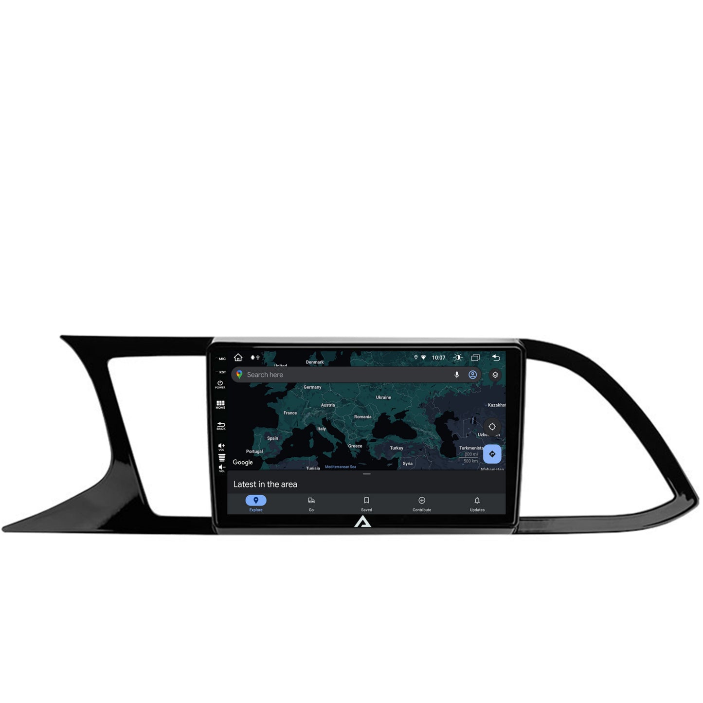 Navigatie Seat Leon 3 (2014-2020), Android, Z-Octacore / 8GB RAM + 256GB ROM, 9 Inch - AD-BGZ9008+AD-BGRKIT047